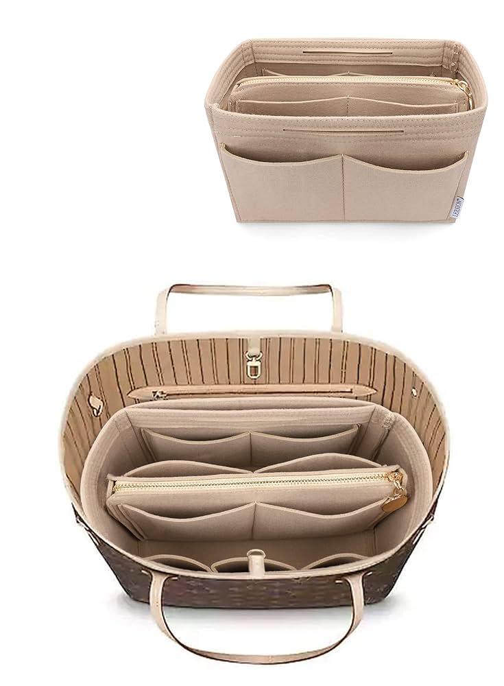 K♡ バッグオーガナイザー Amazon.co.jp: LEXSION フェルト パース バッグ オーガナイザー